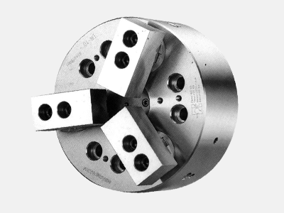 億川三爪后拉式卡盤DR系列