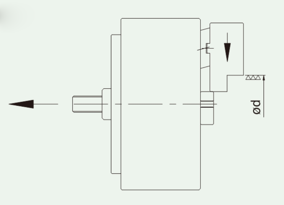 后拉式液壓卡盤如何修爪，（后拉卡盤怎么修爪）
