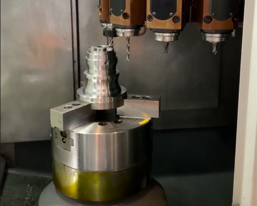 通福立式油壓卡盤DOV系列