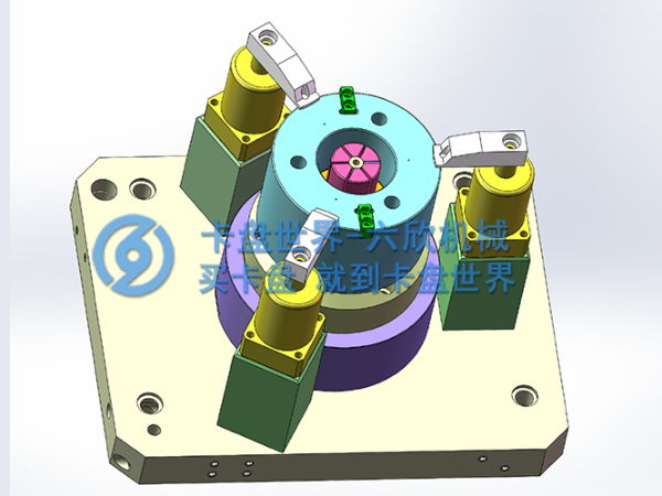 氣動內撐后拉組合夾具定制方案